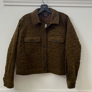 Madewell size small quilted jacket NEW WITH TAGS